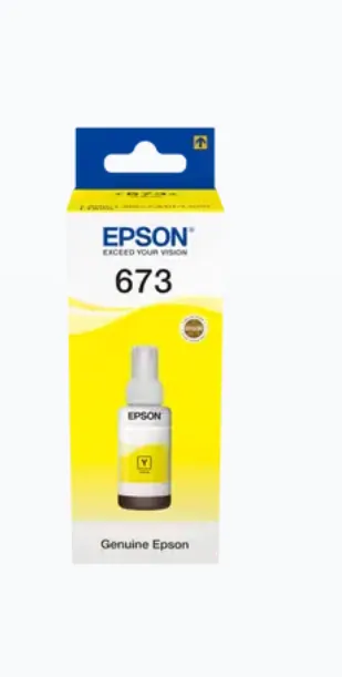 EPSON, 673 Yellow ink bottle C13T67344A