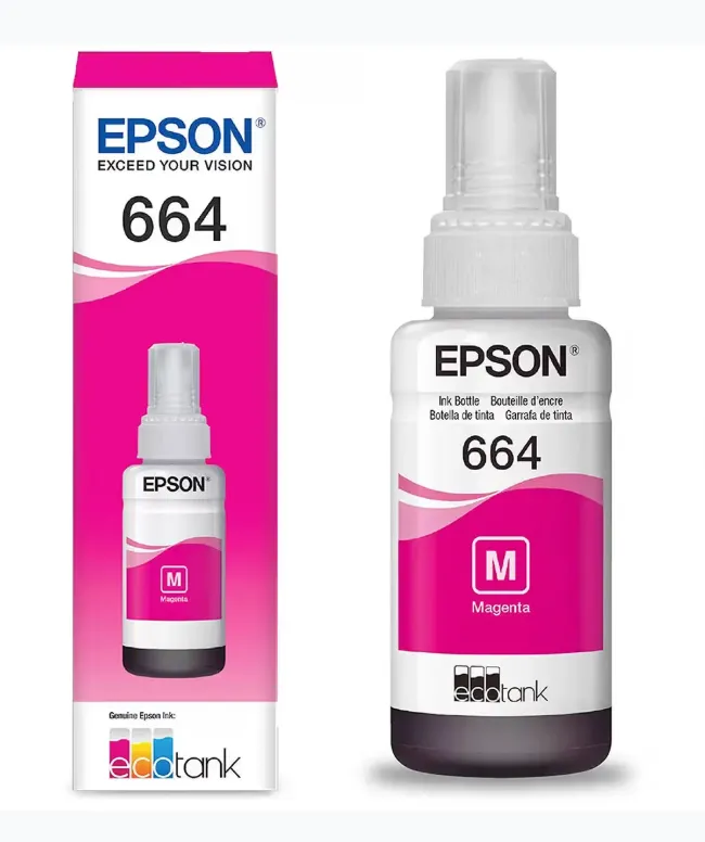 EPSON, 664 Magenta Ink Bottle C13T66434A