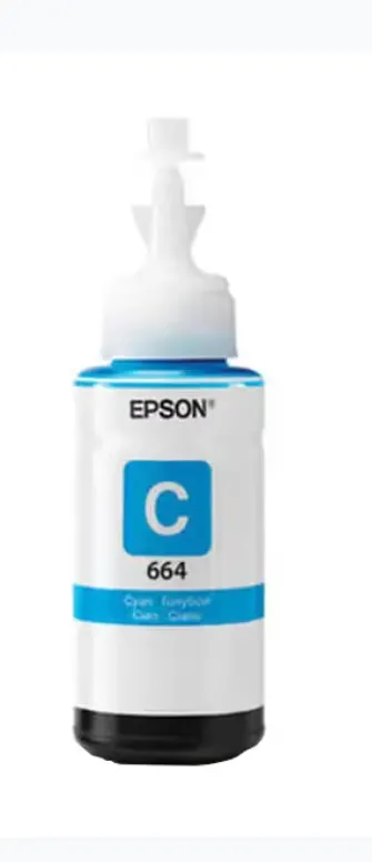 EPSON, 664 Cyan Ink Bottle C13T66424A