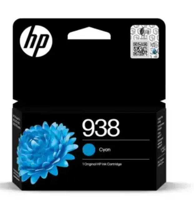 HP 938 Cyan Original Ink Cartridge 4S6X5PE