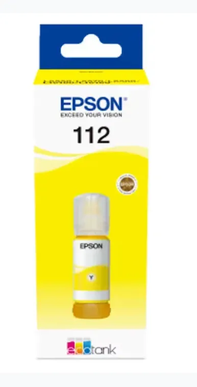 EPSON, 112 Pigment Yellow Ink Bottle C13T06C44A