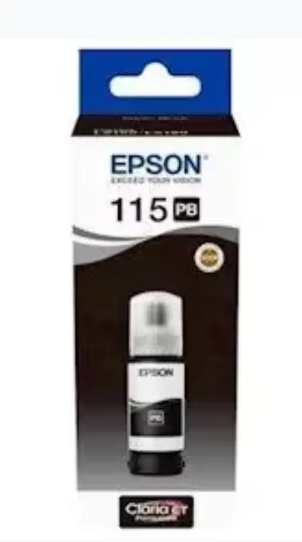 EPSON,115 Photo Black Ink Bottle C13T07D14A