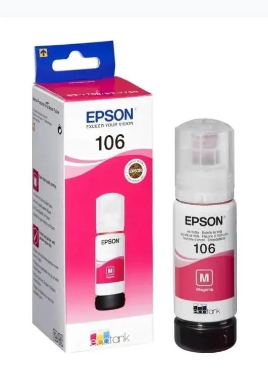 EPSON, 106 Magenta Ink Bottle C13T00R340