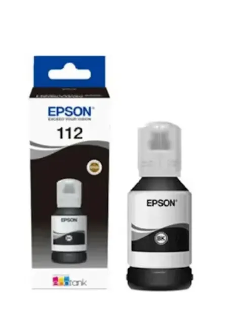 EPSON, 112 Pigment Black Ink Bottle C13T06C14A