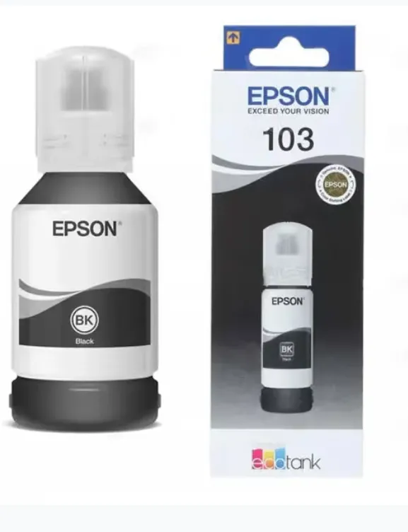 EPSON, 103 Black Ink Bottle C13T00S14A