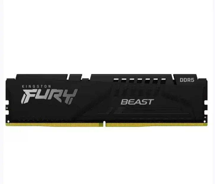 Kingston, Fury Beast RAM 8GB DDR5 4800MT/s Non ECC DIMM.