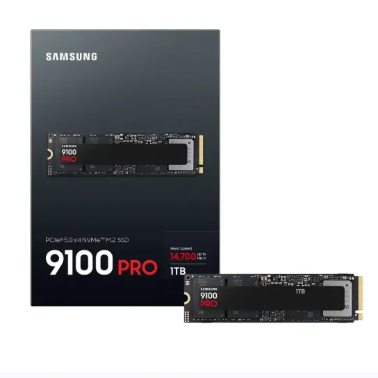 SAMSUNG, 9100 PRO NVMe™ M.2 SSD 1TB, M2 SSD, 2280, PCIe® 5.0