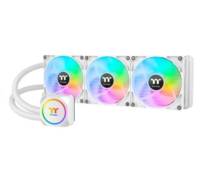 Thermaltake, TH420 ARGB Sync All-In-One Liquid Cooler - Snow Edition